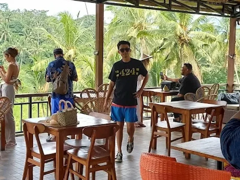 Rice terrace cafe