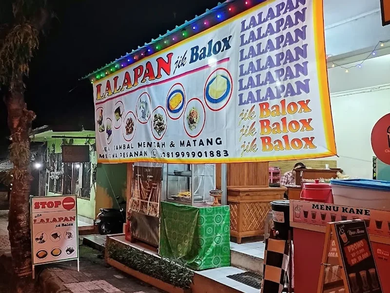 Lalapan jik Balox