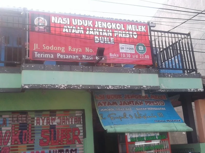 Nasi Uduk Jengkol Melek & Ayam Jantan Presto "DUILE"