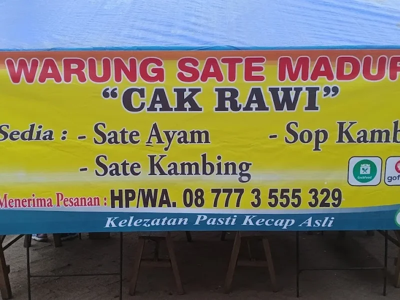 Warung Sate Madura Pak RAWI