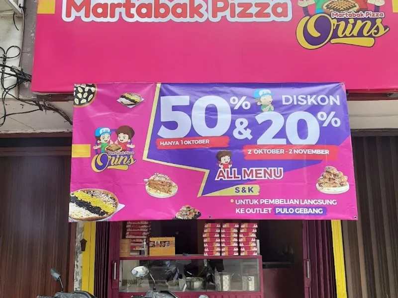 Martabak Pizza Orins