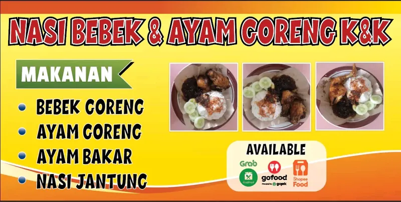 Nasi Bebek & Ayam Goreng K&K