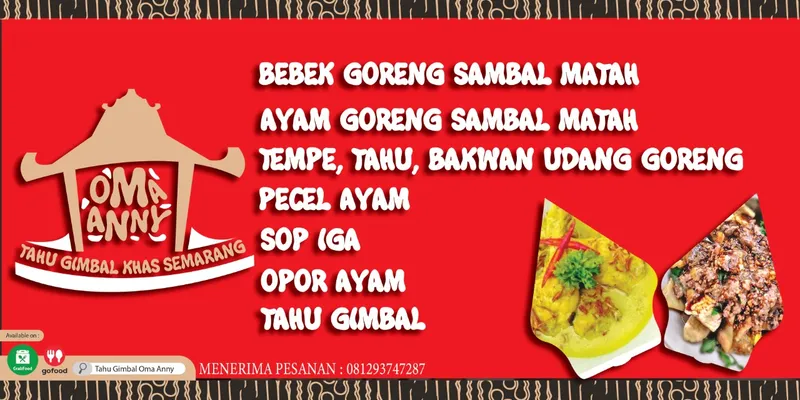 Warung makan oma anny spesial iga dan ayam