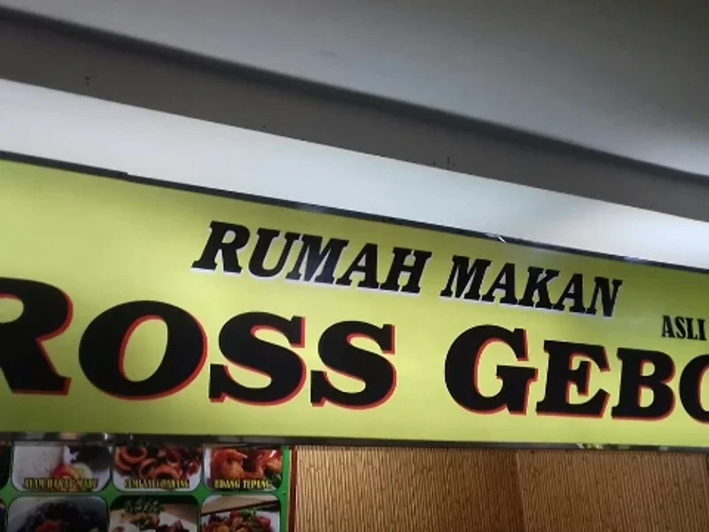 RUMAH MAKAN ROSS GEBOY