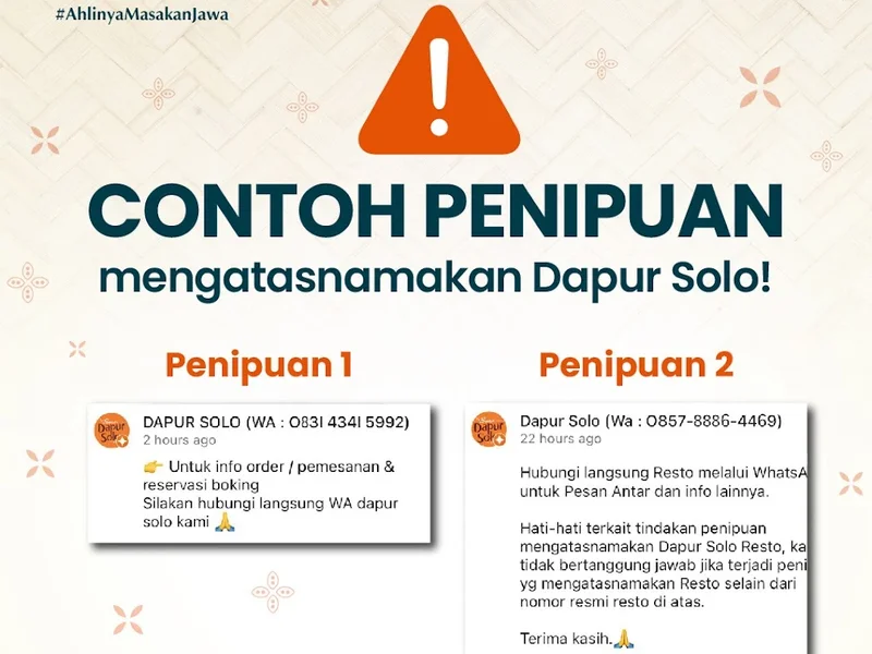 Dapur Solo - ÆON Mall Jakarta Garden City