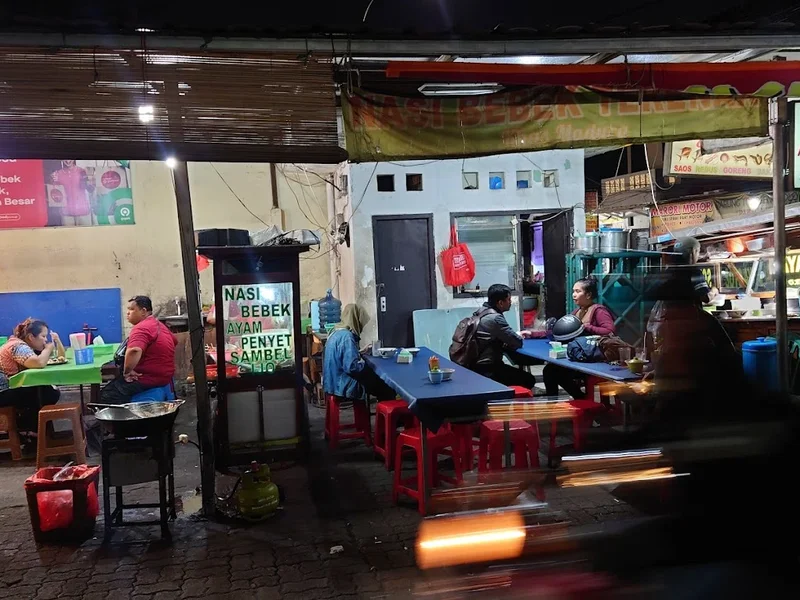 Nasi Bebek terenak, samping indomaret cililitan besar