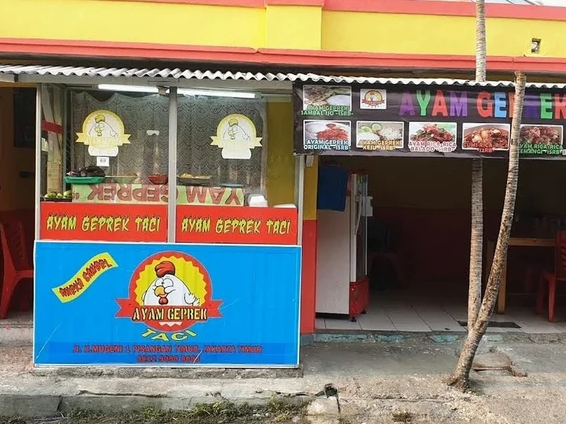 Ayam Geprek Taci ( sambel khas padang )