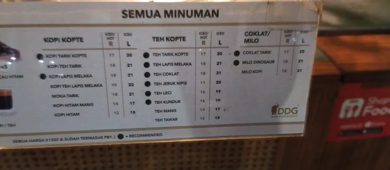 Kopte Tarik Pondok kopi