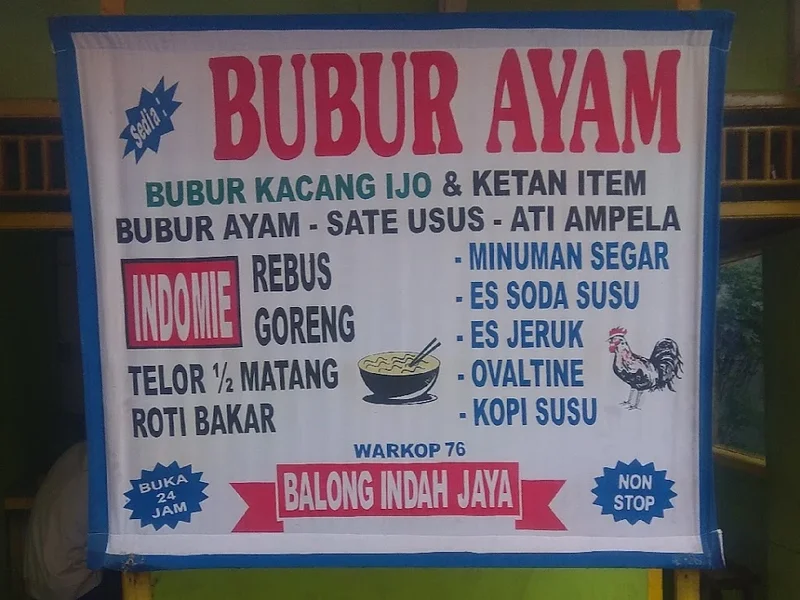 WARKOP 76 balong indah jaya