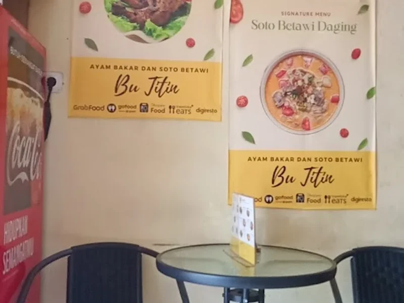 Ayam Bakar Dan Soto Betawi Bu Titin