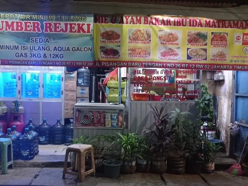 Mie dan Ayam Bakar Ibu Ida Matraman