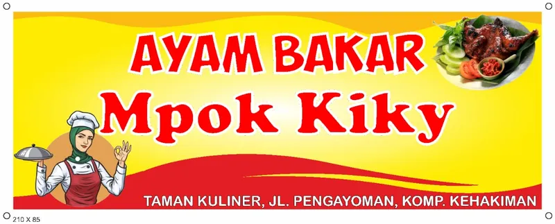 Ayam bakar mpok kiky