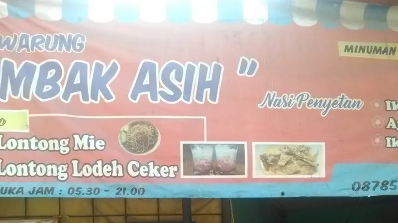 Warung Mbak Asih (Lontong Mie, Lodeh Ceker)