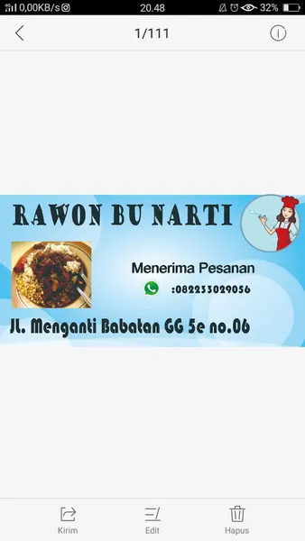 Rawon Bu Narti Babatan