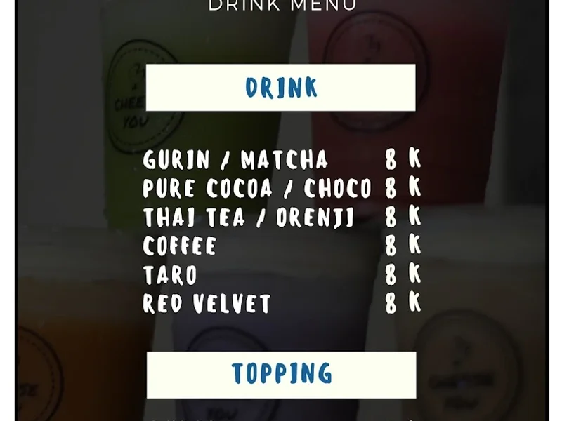 I CHEESE YOU - CHEESE TEA SURABAYA