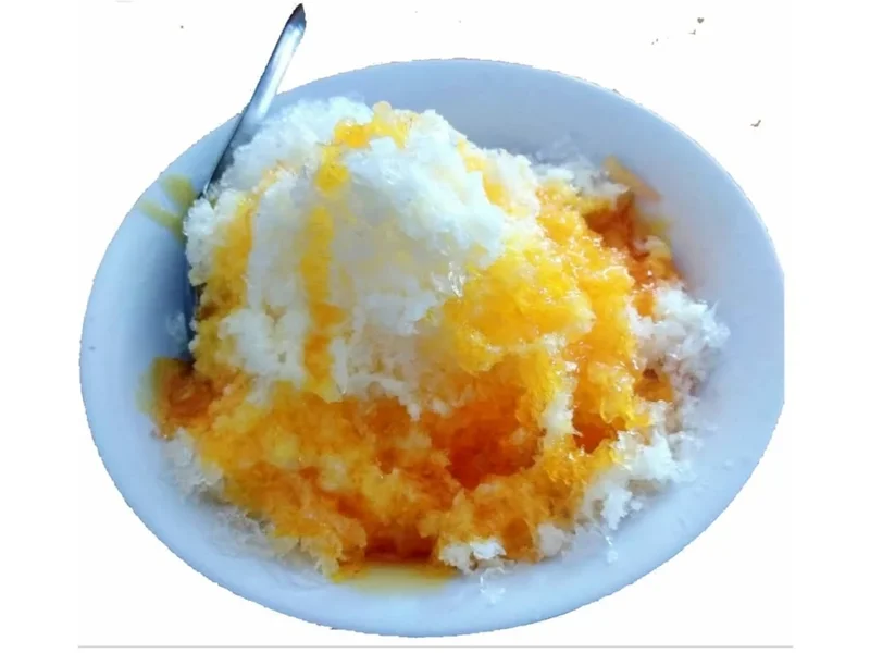 Es teler pacarkeling dan bakso Pak Doni