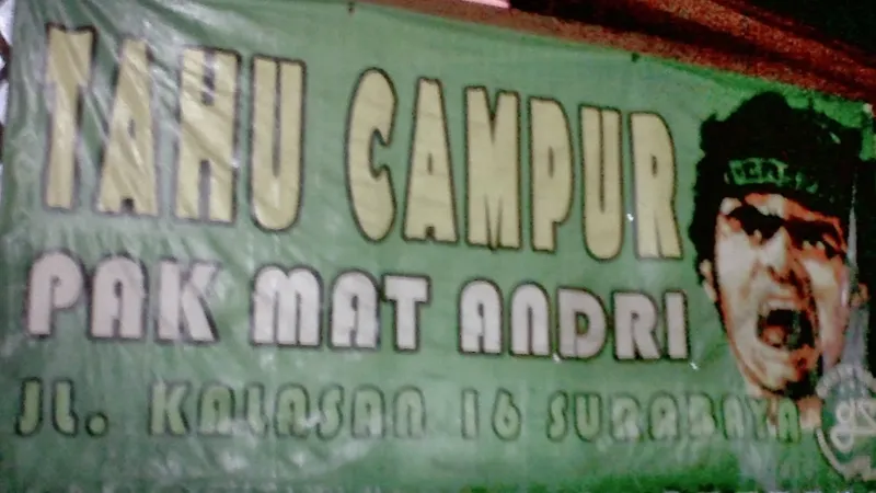 Tahu Campur Pak Mat Andri