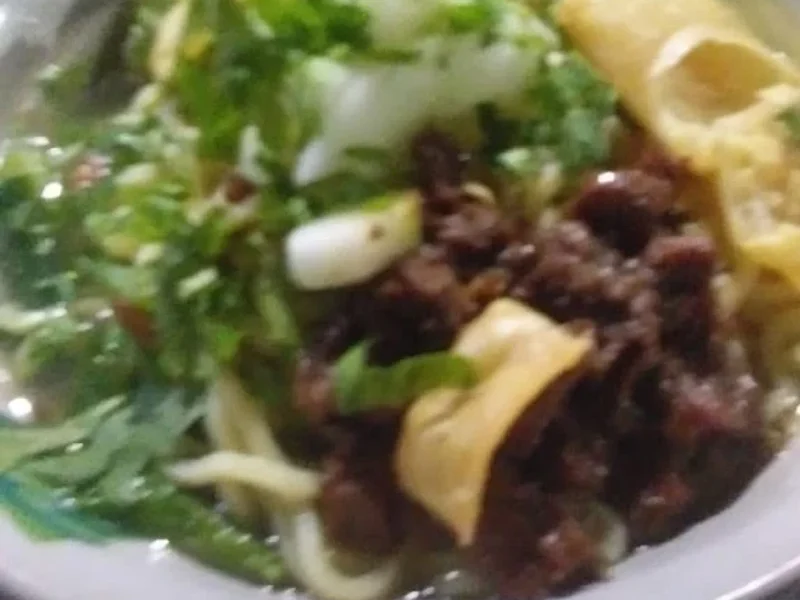 pangsit mie ayam jakarta pasar keling