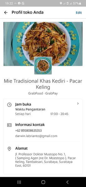 Mie Goreng Tradisional Khas Kediri