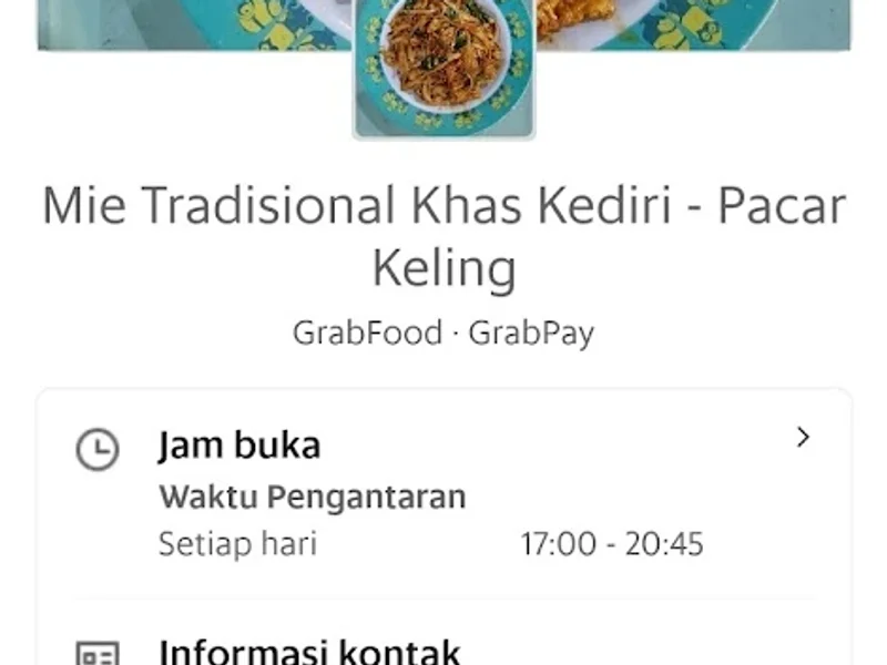 Mie Goreng Tradisional Khas Kediri
