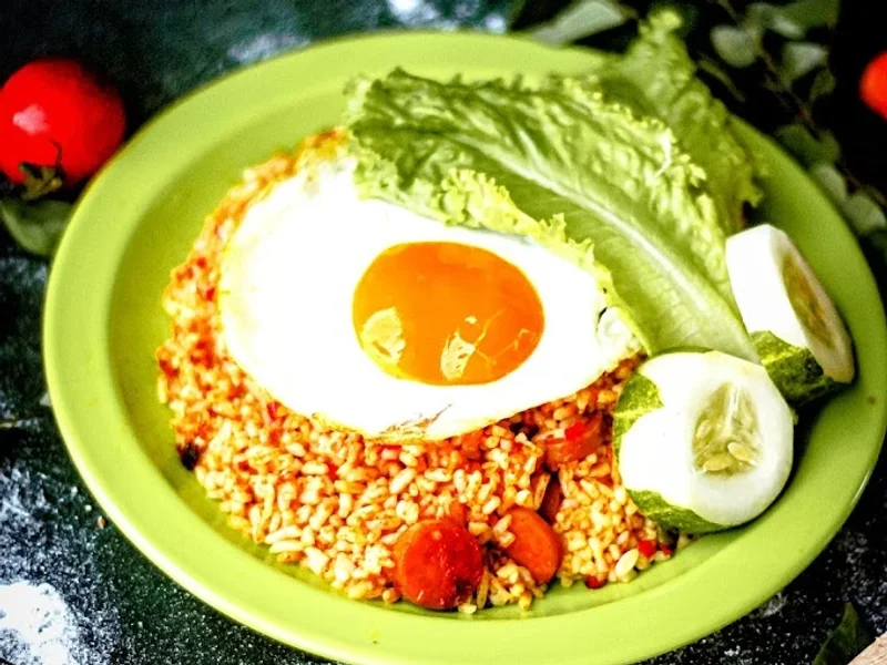 Nasi Goreng dan Roti Bakar | ROB Rice Or Bread Jemur Sari, Surabaya