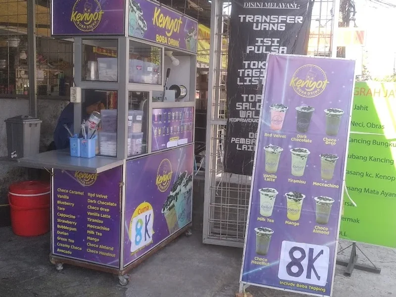 Teh Jumbo Good Tea & Kenyot Boba