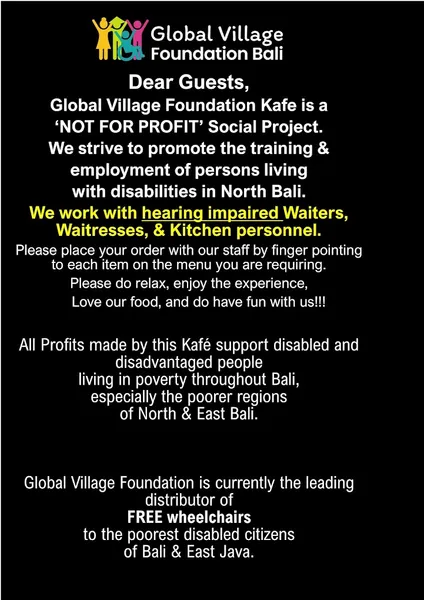 The Global Village Foundation Kafe