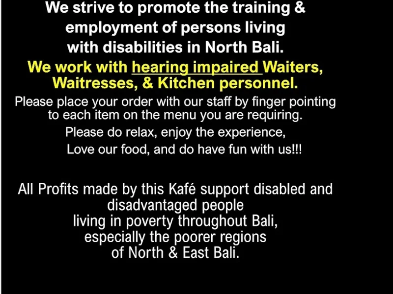 The Global Village Foundation Kafe