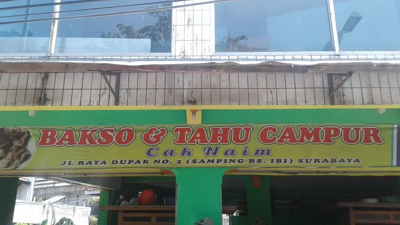 Bakso dan Tahu Campur Cak Naim