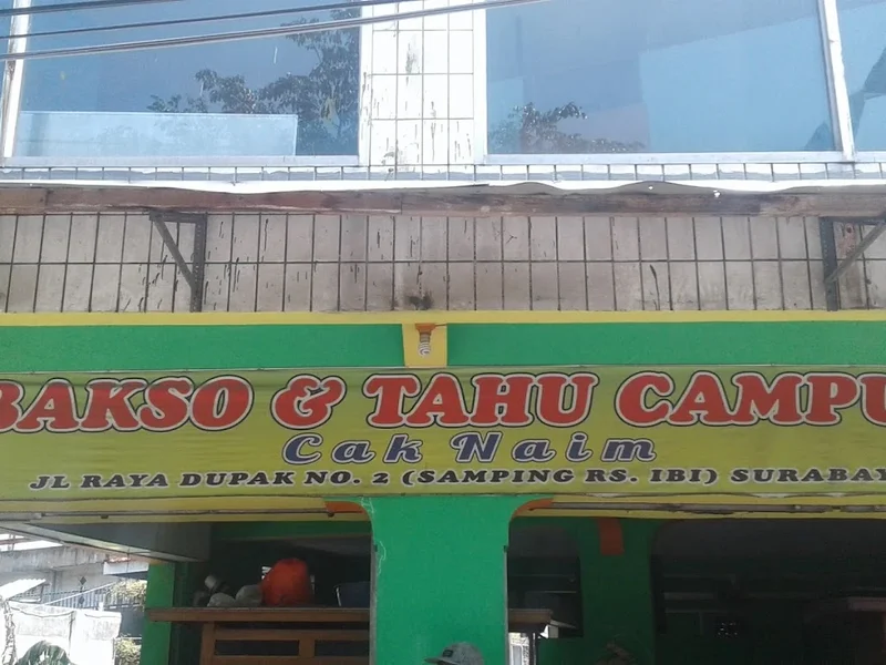 Bakso dan Tahu Campur Cak Naim