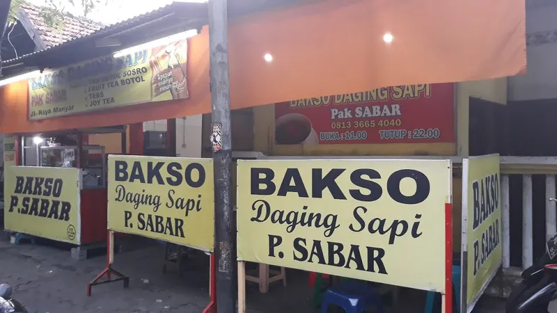 Bakso Daging Sapi Pak Sabar