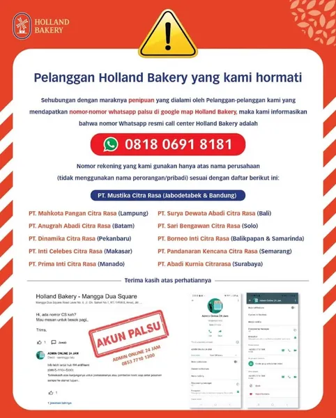 Holland Bakery Sesetan