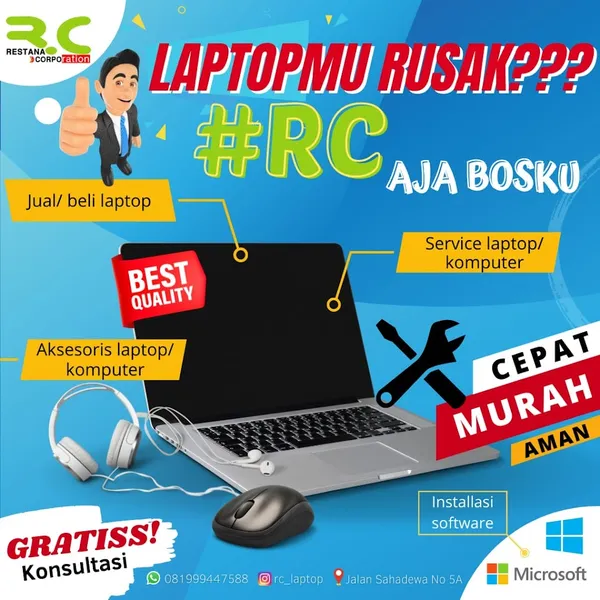 RC Laptop Singaraja