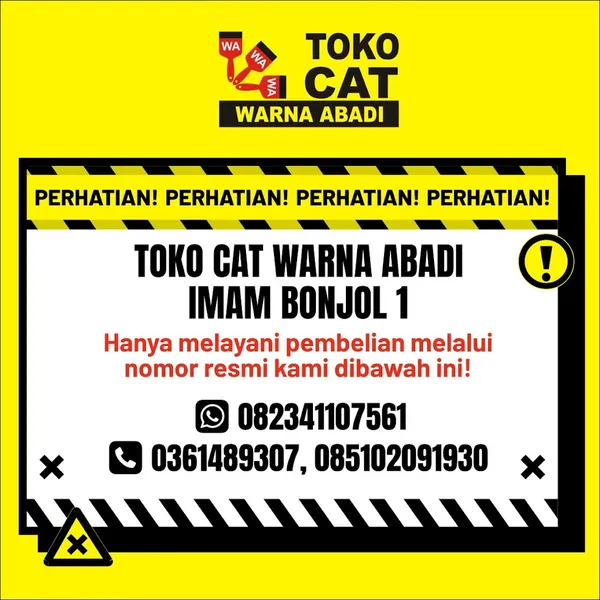 Toko Cat Warna Abadi Imam Bonjol 1
