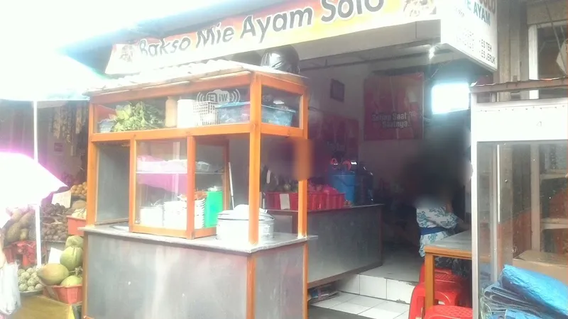 Bakso mie ayam solo