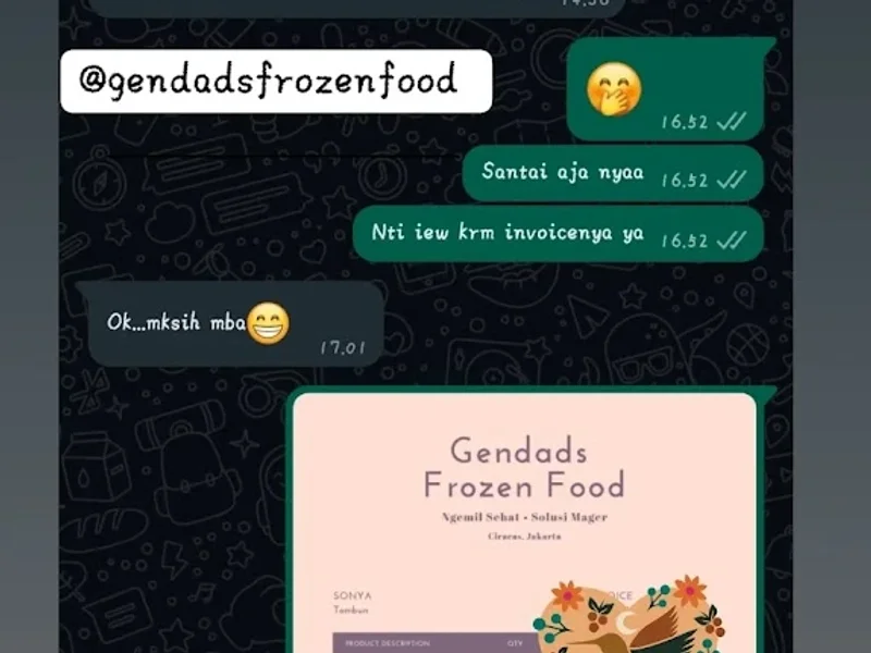 GENDADS FROZEN FOOD