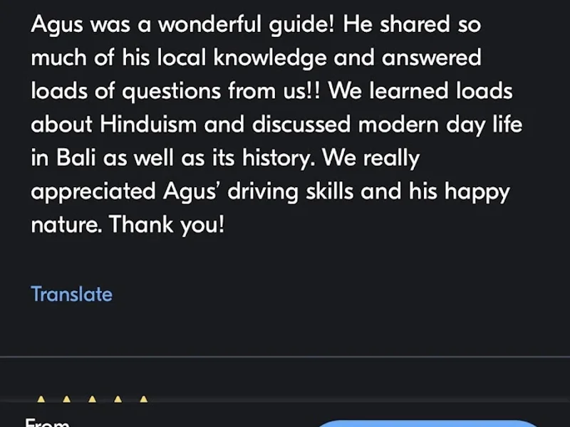 BALI JATI PARADISE TOUR