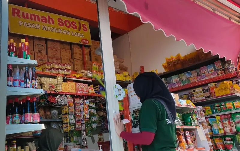 Rumah Sosis (ABG) pasar Manukan Surabaya