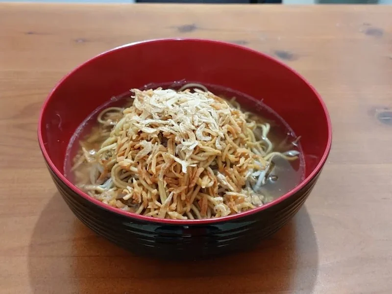 Lontong Mie Barata, Rungkut Menanggal.