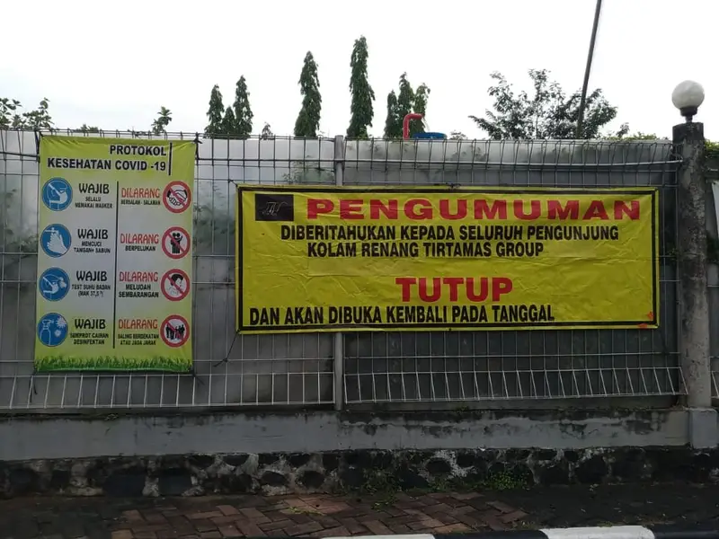 Kolam Renang Taman Air Tirtamas Pondok Kelapa