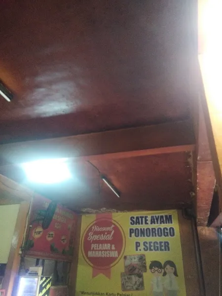 Sate Ayam Ponorogo Pak Seger