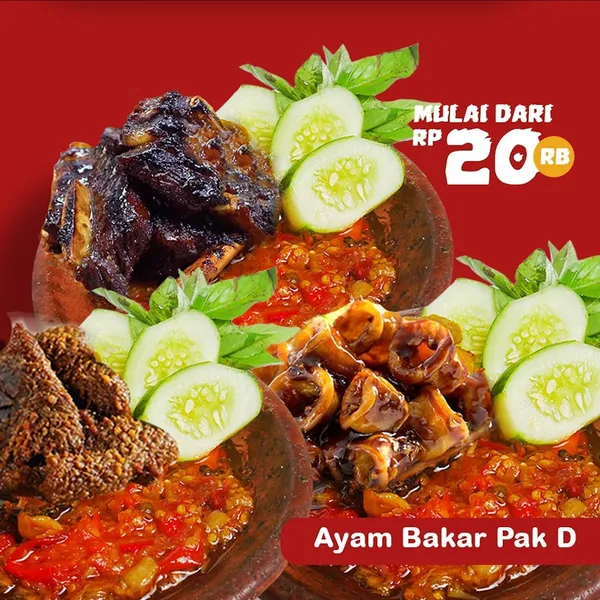 Ayam Bakar Pak D - Bendul Merisisi. Surabaya