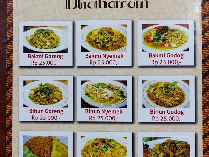 Bakmi Jogja & Pawon Gendingsari MERR Surabaya