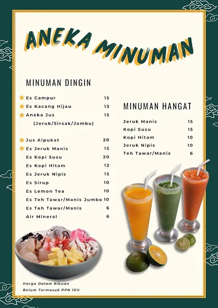 Kedai Jujugan Pusat Jl. Sriwijaya