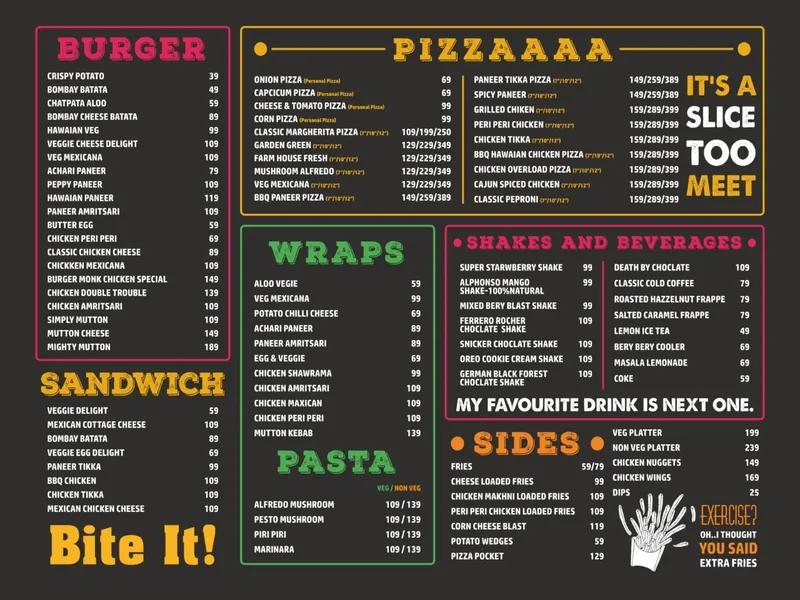 Burger Monk - Jwalapur Haridwar