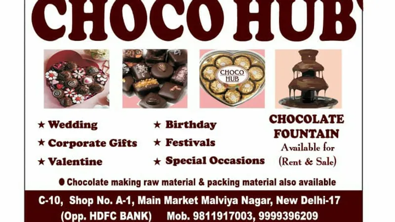 ChocoHub - Raw Materials & Gifts