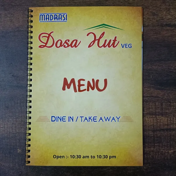 Madrasi Dosa Hut