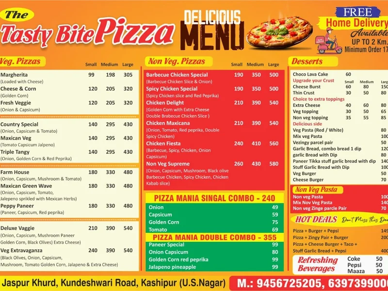 The Tasty Bite Pizza