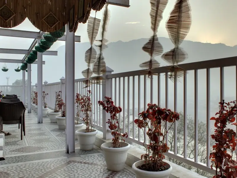 The Sitting Elephant - A Rooftop Restaurant Overlooking River Ganga