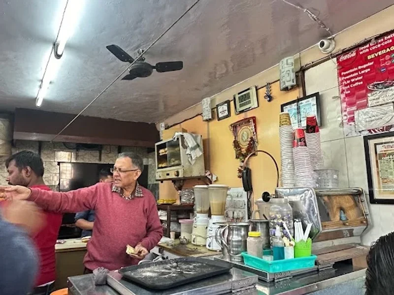 The Buffet Eating Corner.